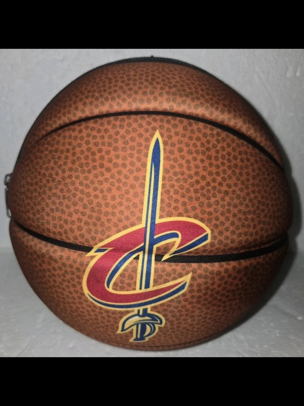 Cleveland Cavaliers Convertible Basketball Shaped Duffle Bag Expandable